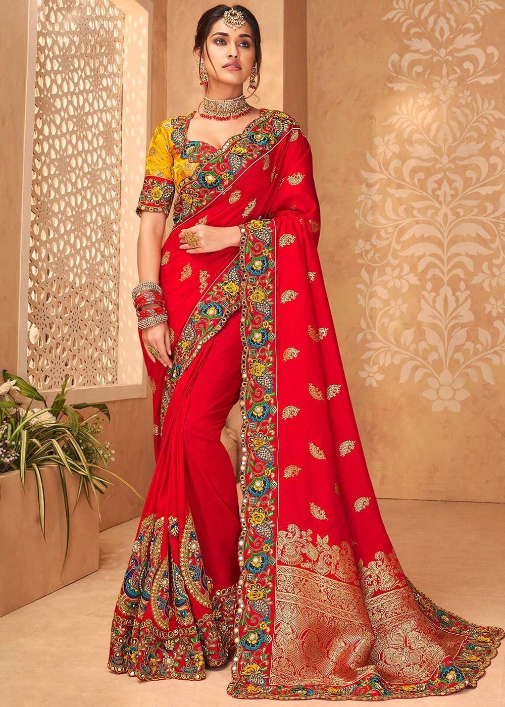 Art-silk saree