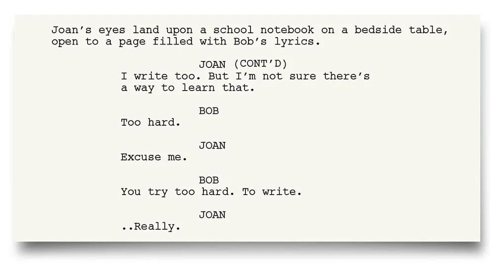 Bob Dylan and Joan Baez's real-life