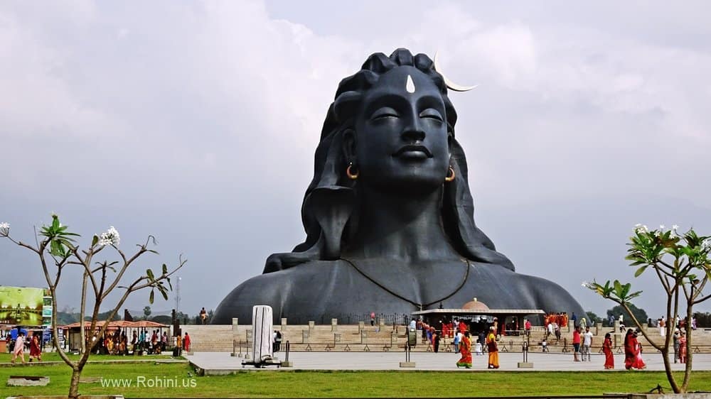 Adiyogi Shiva Statue - 112 feet (34 meters) - Coimbatore, Tamil Nadu