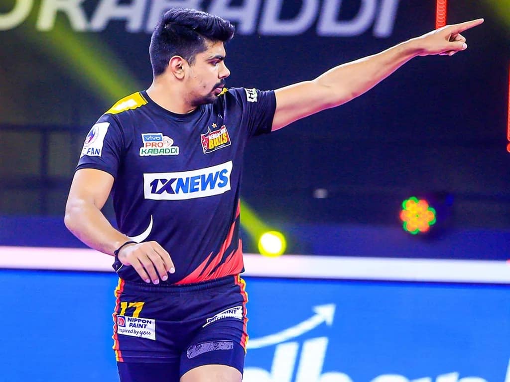 Pawan Sehrawat in pro-Kabaddi History