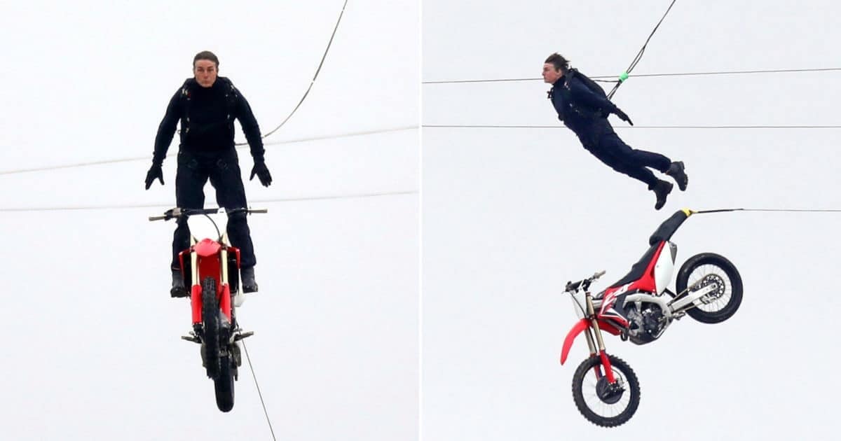Tom Cruise attempts his 'most dangerous stunt' ssaq
