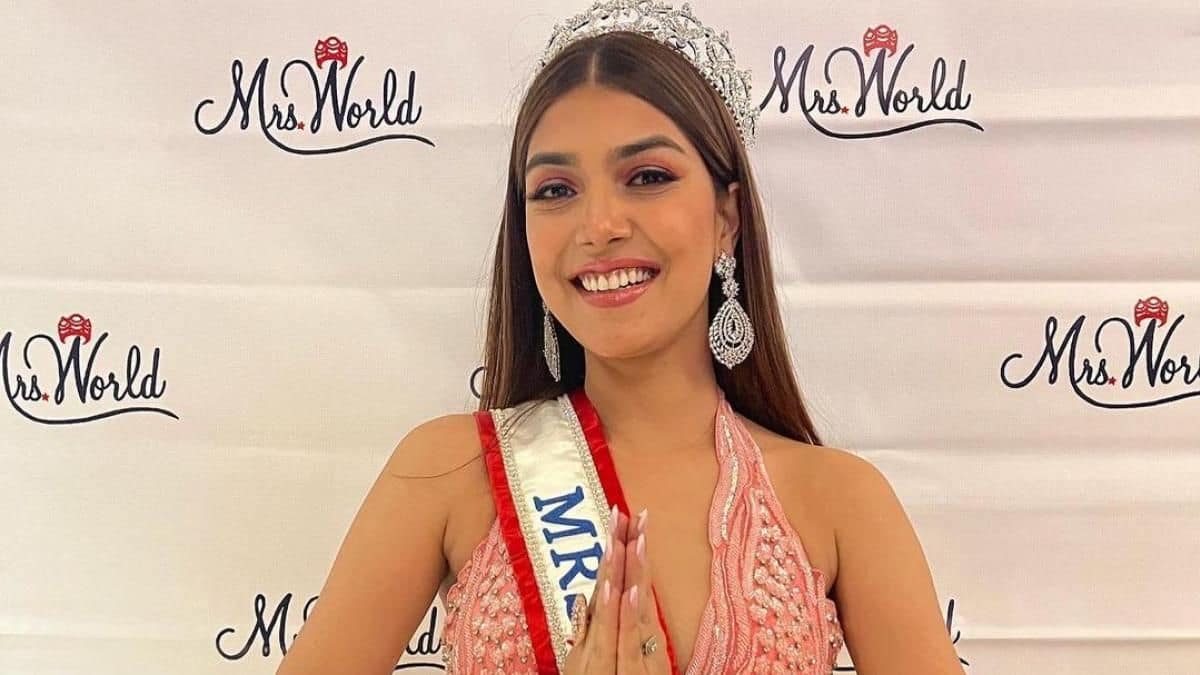 Sargam Kaushal Mrs. World 2022