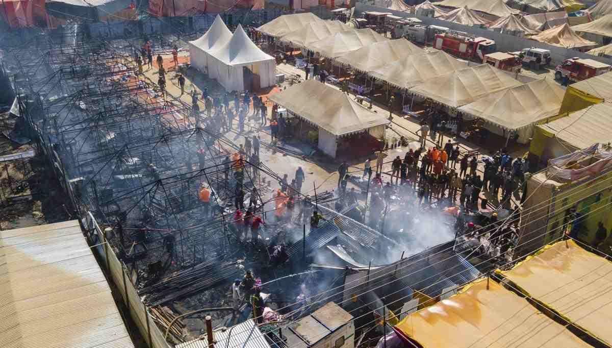 Fire At Maha Kumbh 2025