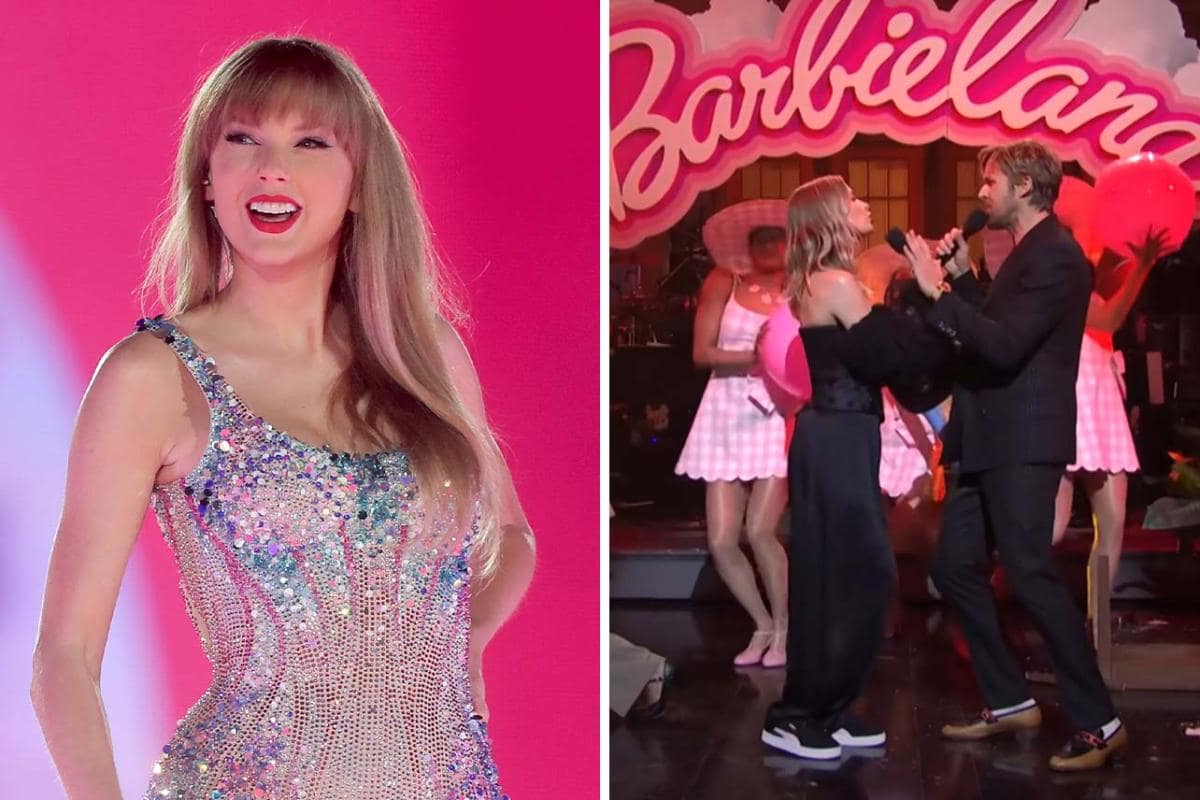 Taylor Swift reacts to Ryan Gosling