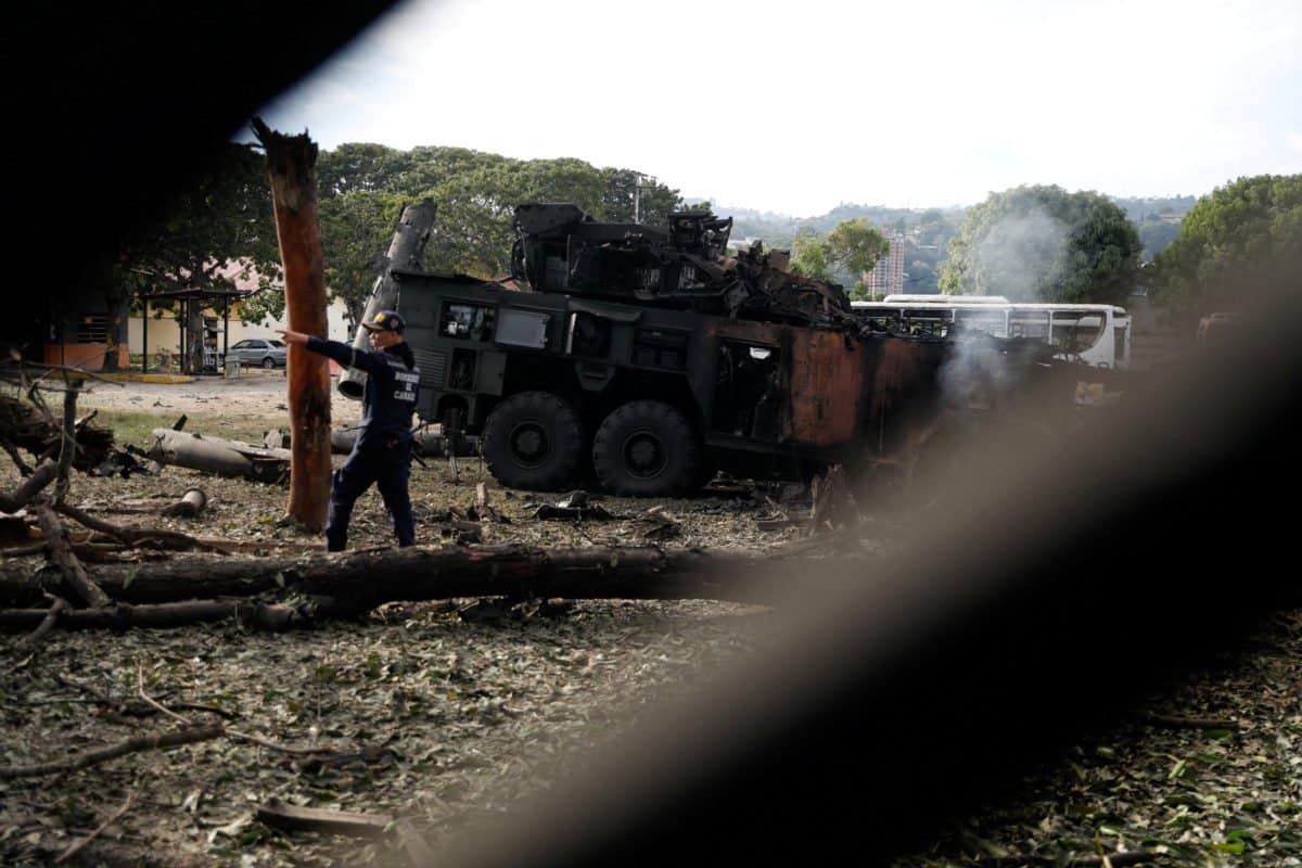 U.S. captures Maduro and his wife after striking Venezuela
