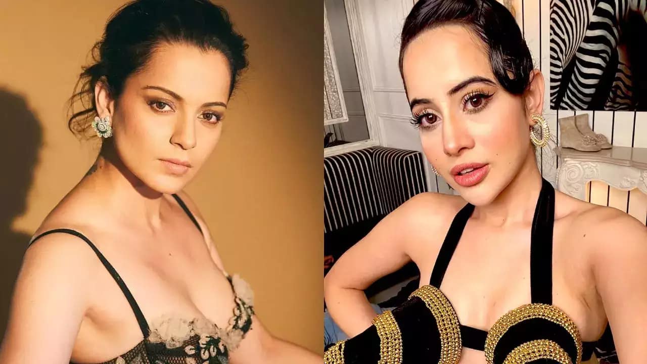Kangana Ranaut and Urfi Javeda