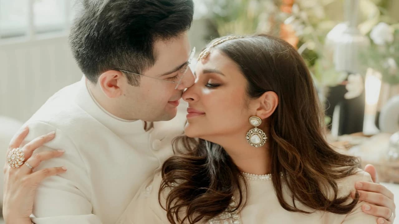 Parineeti Chopra And Raghav Chadha Engagement Photos