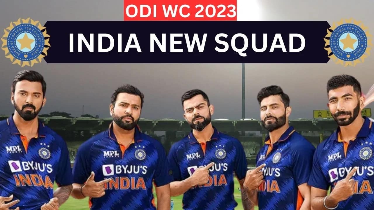 India Squad World Cup 2023