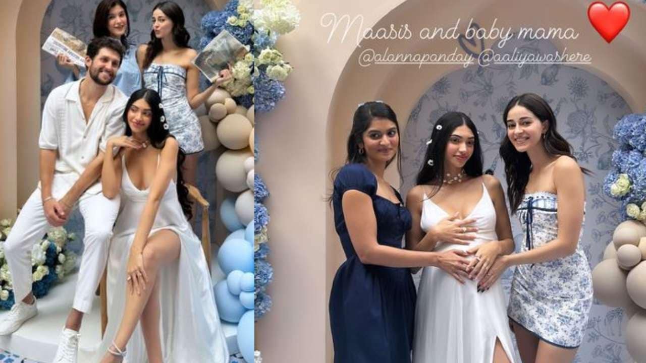 Will Alana's baby shower be held in Mumbai?