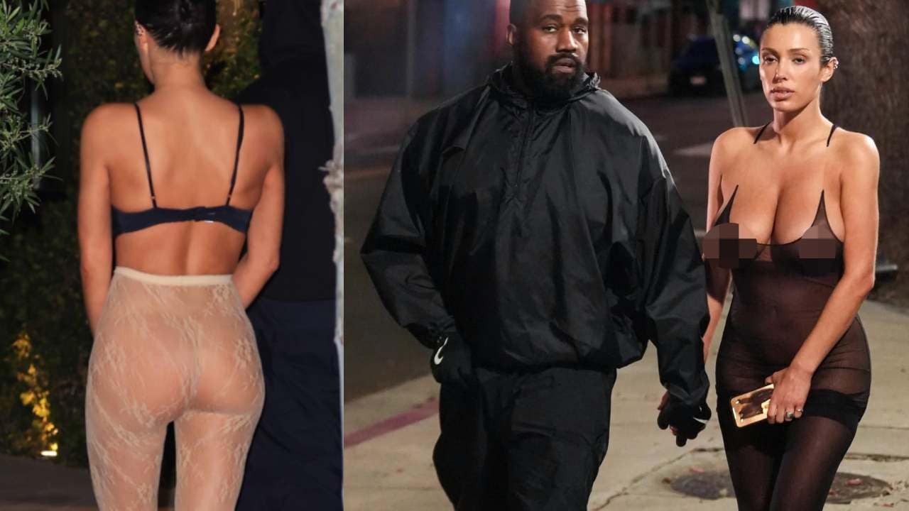 Kanye West's wife Bianca Censori rocks completely see-through outfit for outing