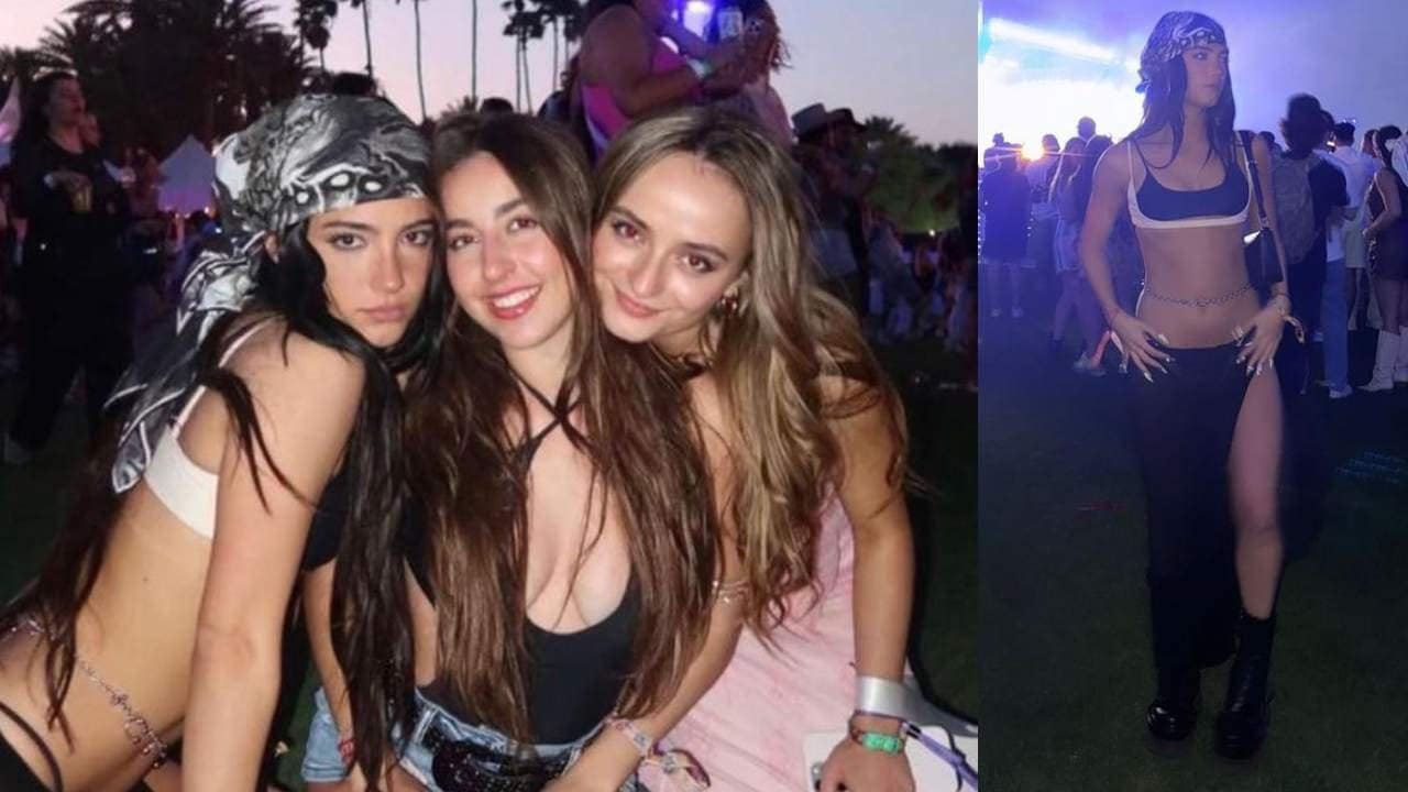 charli having a blast at coachella day 1 !! charlidamelio