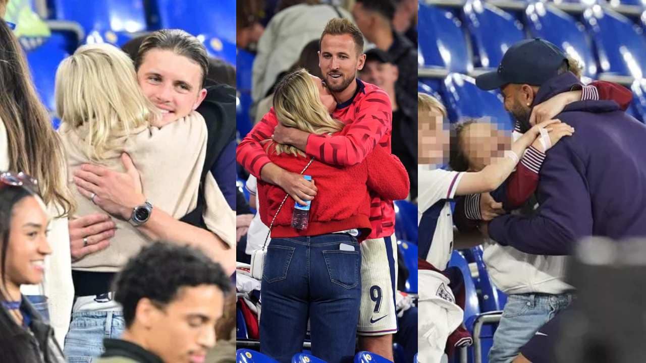 England Euro 2024 Players and WAGs Celebrations