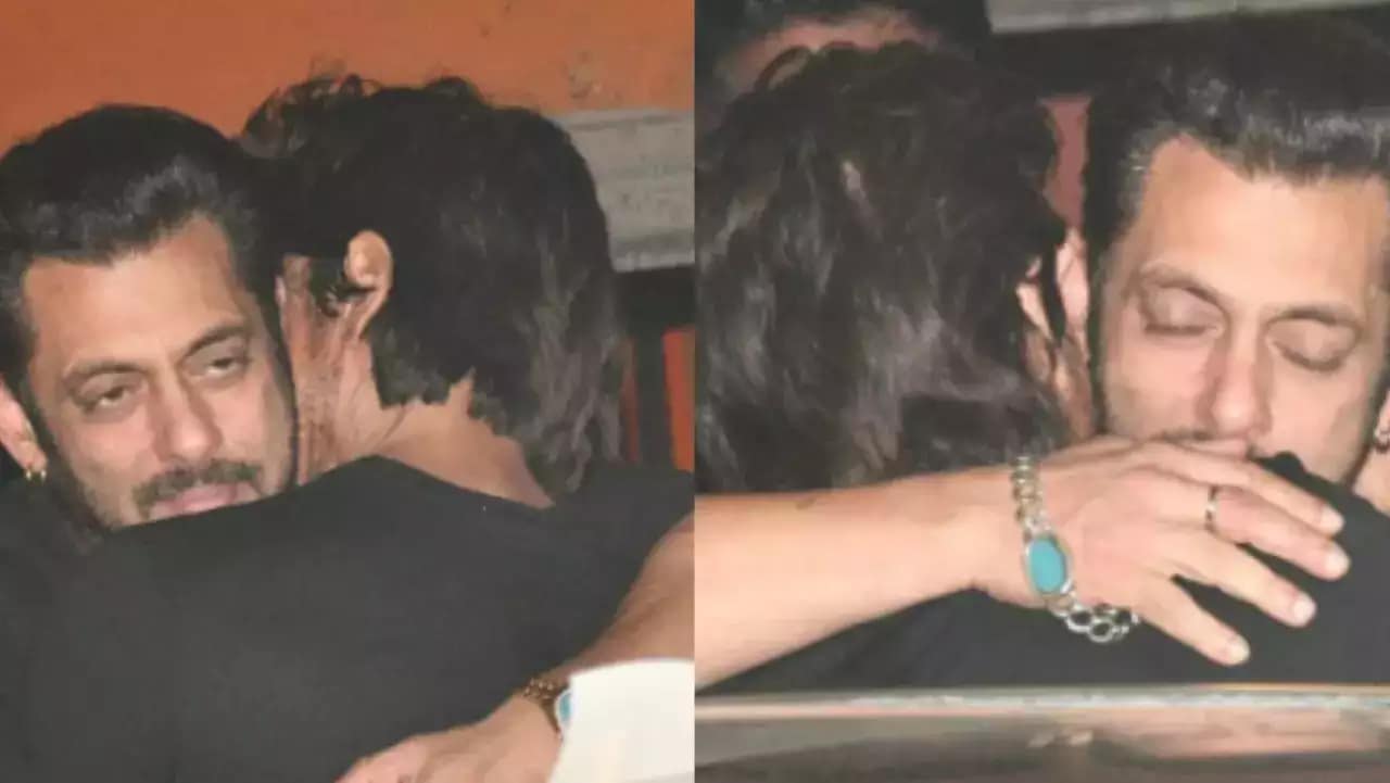 Shahrukh Khan arrived at Salman Khan's birthday party