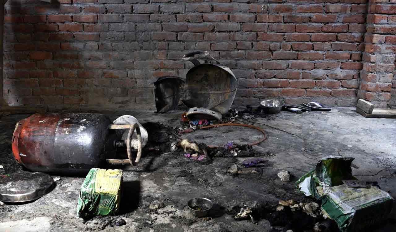 Bihar Gas Cylinder Fire