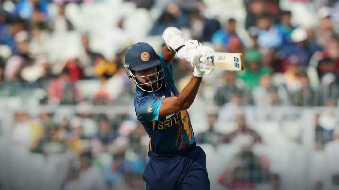 Nuanidu Fernando's half-century in debut match
