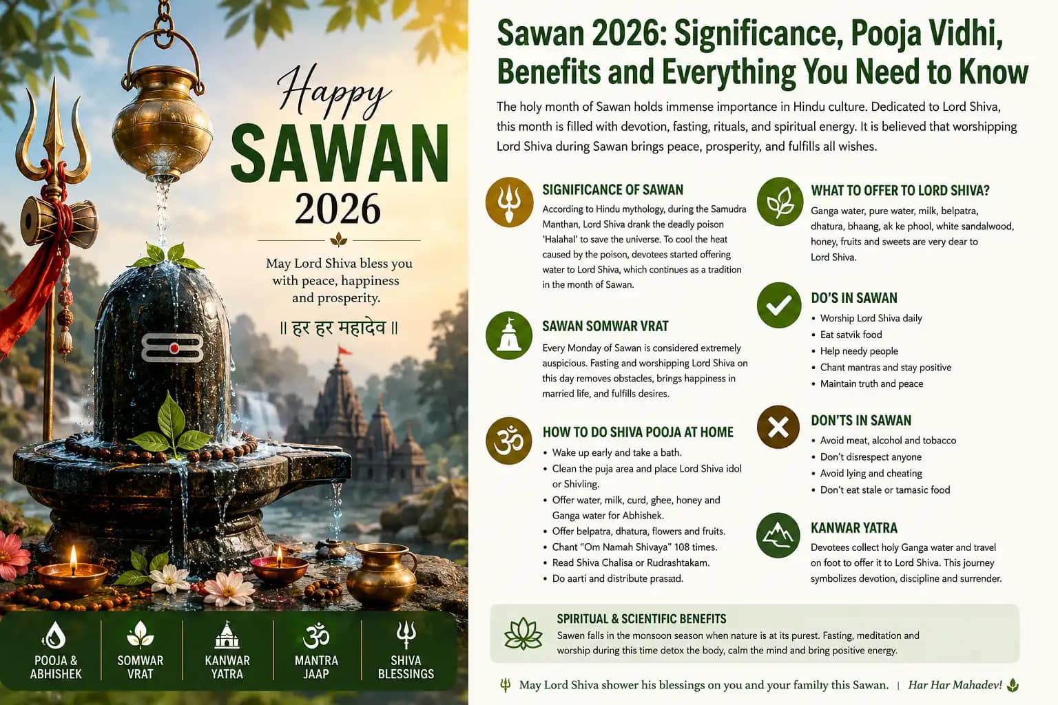Sawan 2026 सावन का महीना 2026