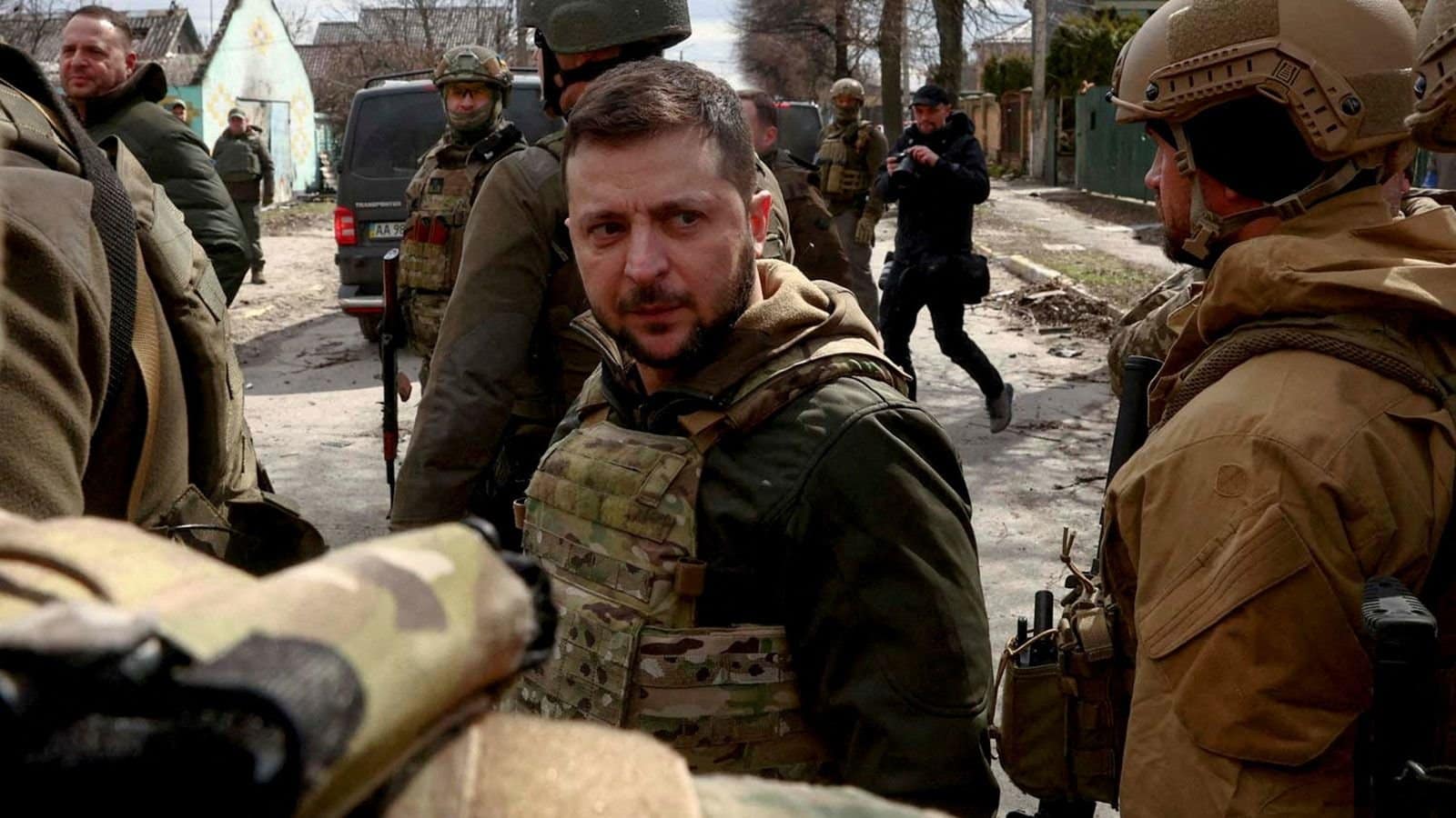 Ukraine's President Volodymyr Zelensky