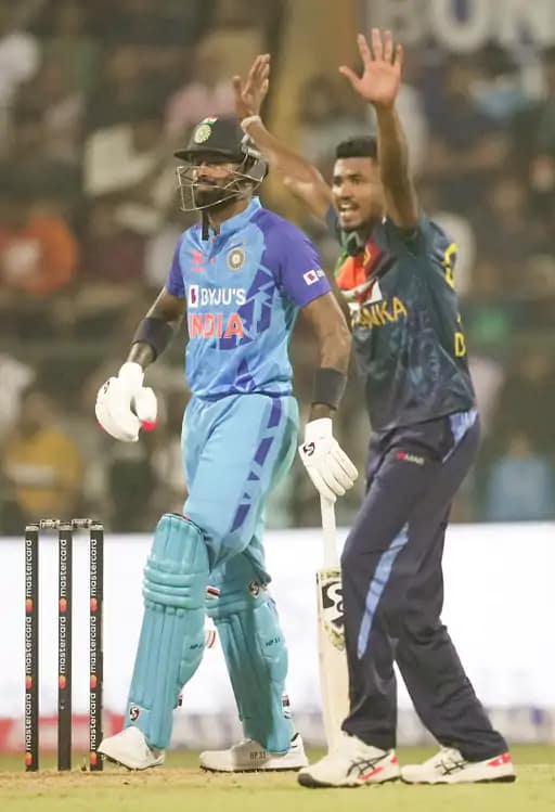 India won the first T20 of the yearsw