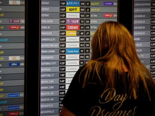 Flight operations resume slowly in the USau