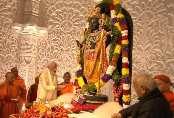 Ram Mandir Pran Pratishtha LIVE