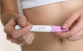 Pregnancy test at home, the result is 99%