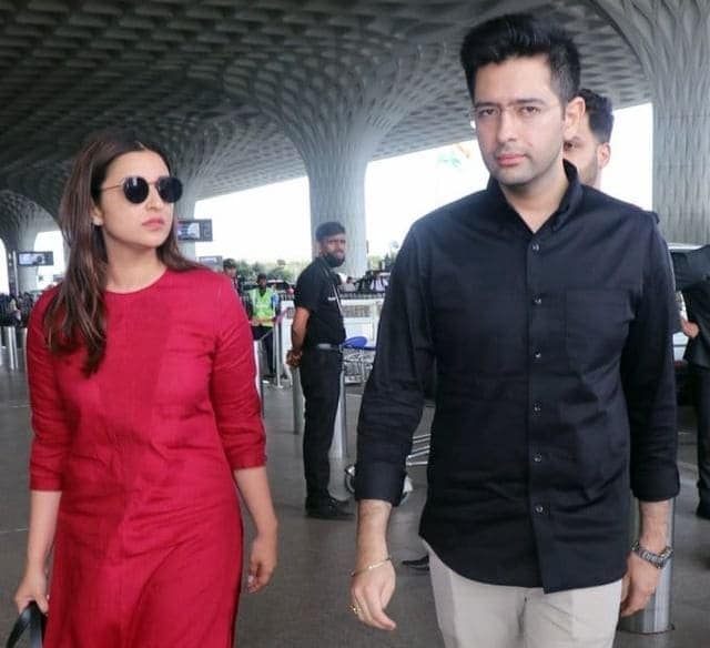 Parineeti Chopra and Raghav Chadha