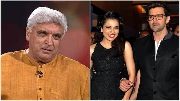 Kangana Ranaut and Javed Akthar
