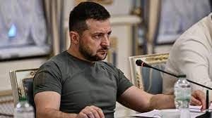 Ukraine's President Volodymyr Zelensky Namev