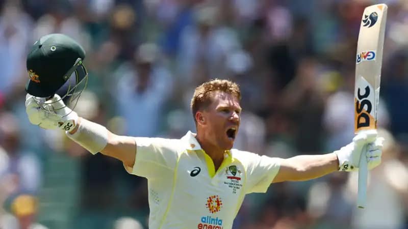 David Warner's third double century playing 100theqw