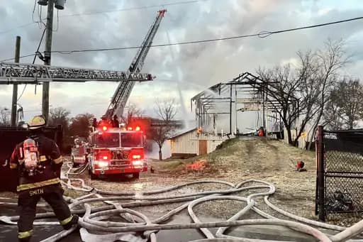 Fire breaks out on campus of America's oldest